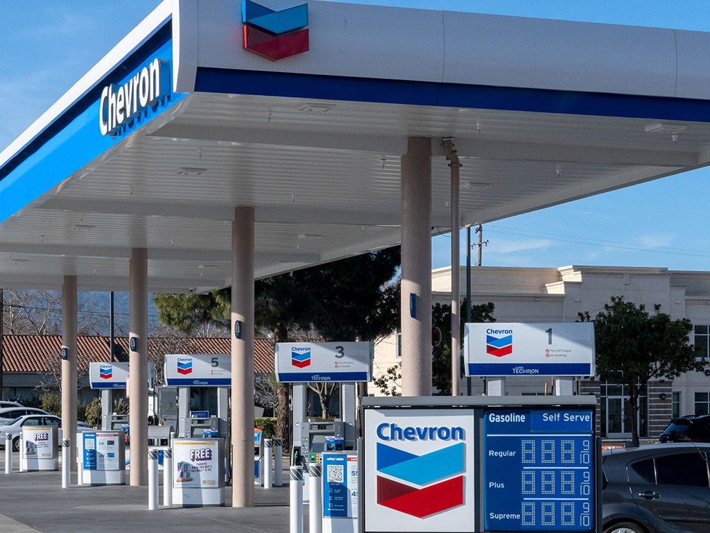 Chevron fuel station