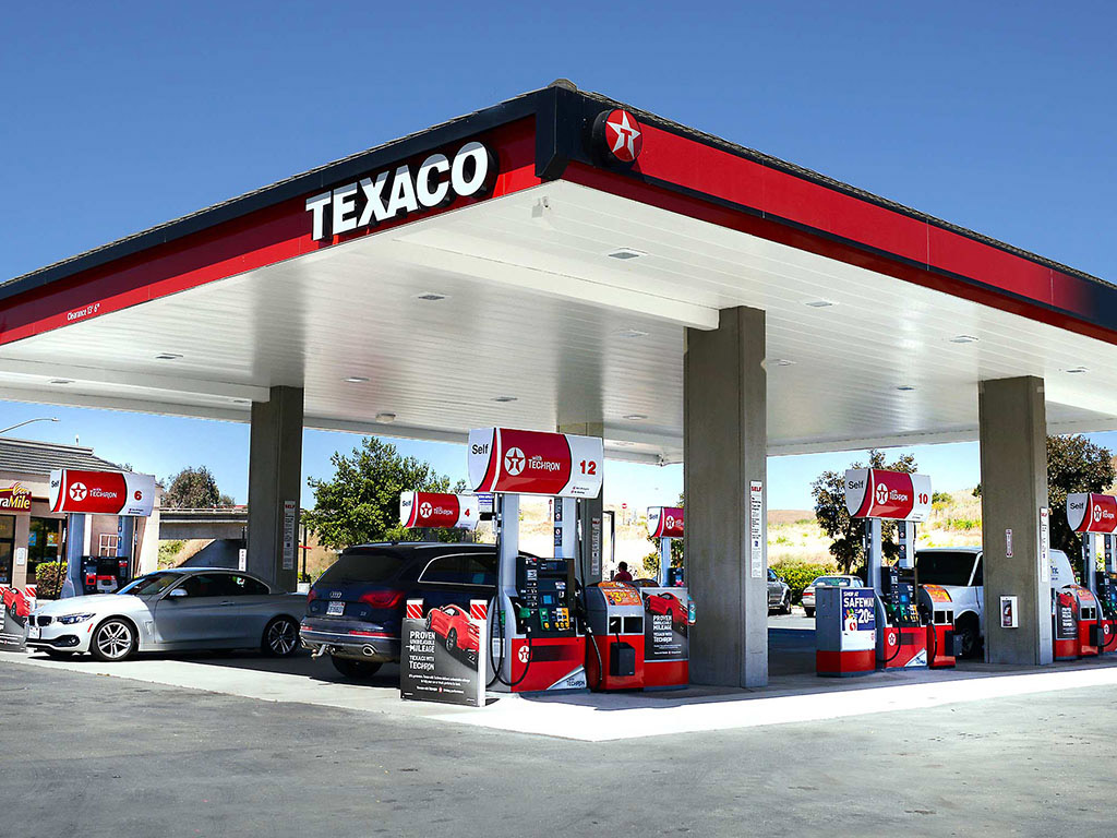 Texaco fuel station