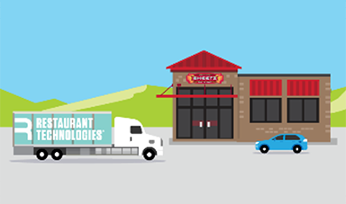 Restaurant Technologies delivers fresh cooking oil to Sheetz and collects used cooking oil.