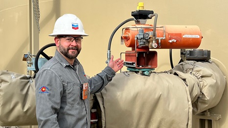 Through his work in the DJ Basin, Zach Yearous has helped identify ways of reducing emissions.